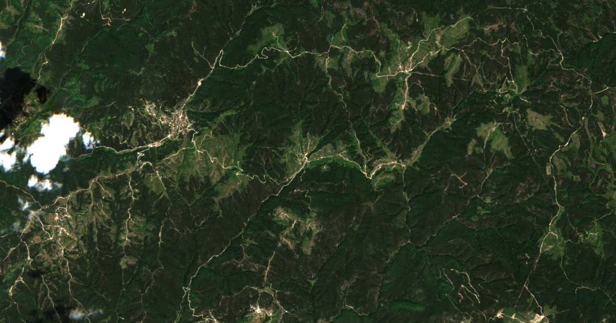 Satelitska karta: Čerešovo