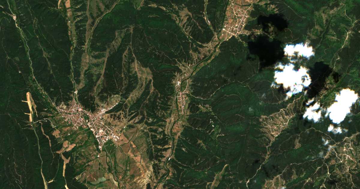 Satelitska karta: Dagonovo