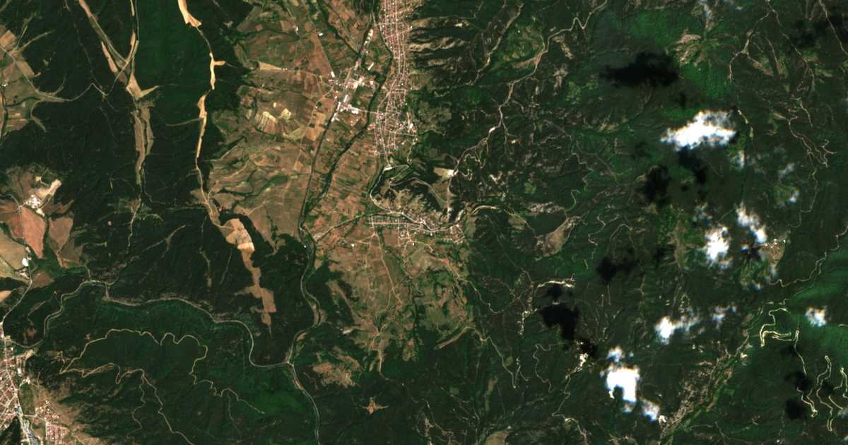 Satelitska karta: Gorno Kraište