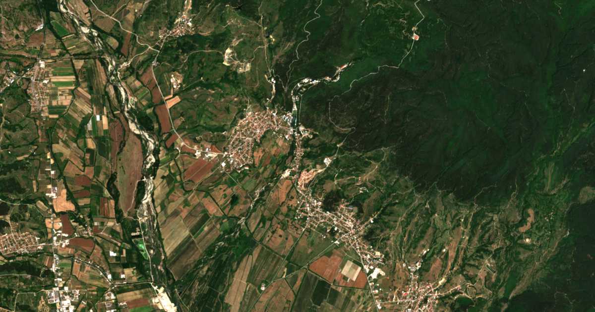 Satelitska karta: Marčevo