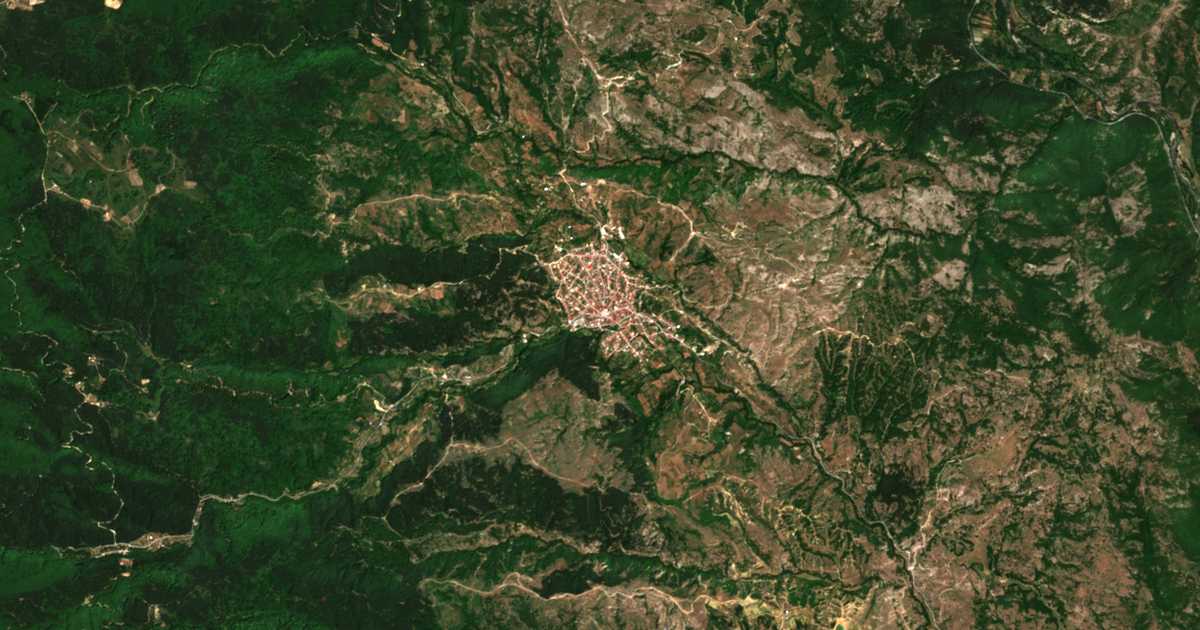Satelitska karta: Breznica