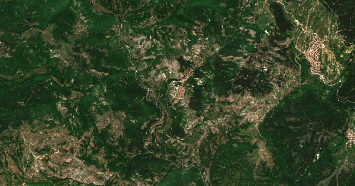 Satelitska karta: Bukovo