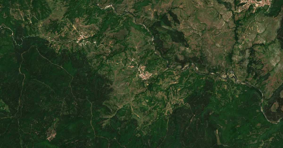 Satelitska karta: Beslen