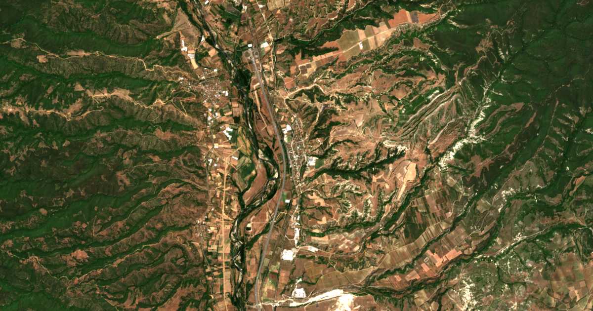 Satelitska karta: Dolna Gradešnica