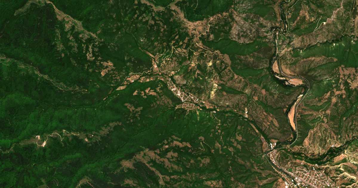 Satelitska karta: Gorna Breznica
