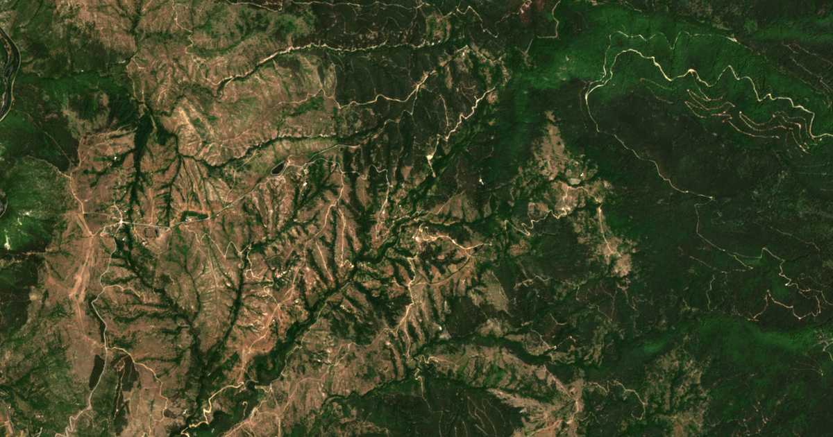Satelitska karta: Oštava