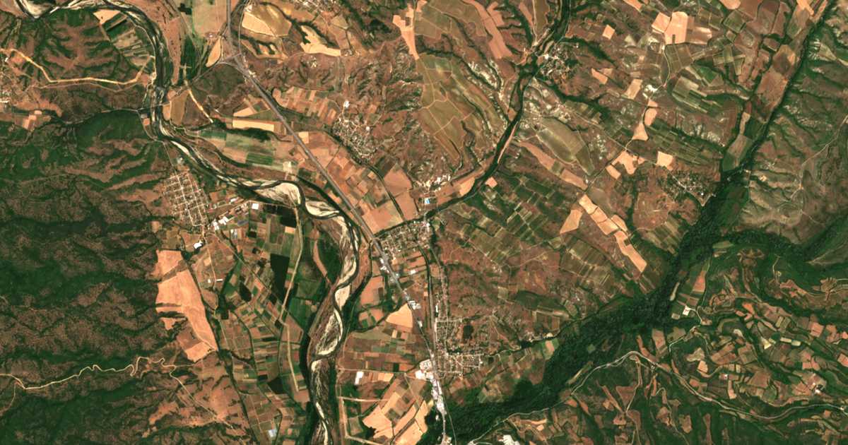 Satelitska karta: Čučuligovo