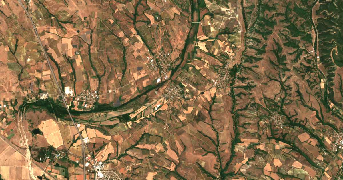 Satelitska karta: Kromidovo