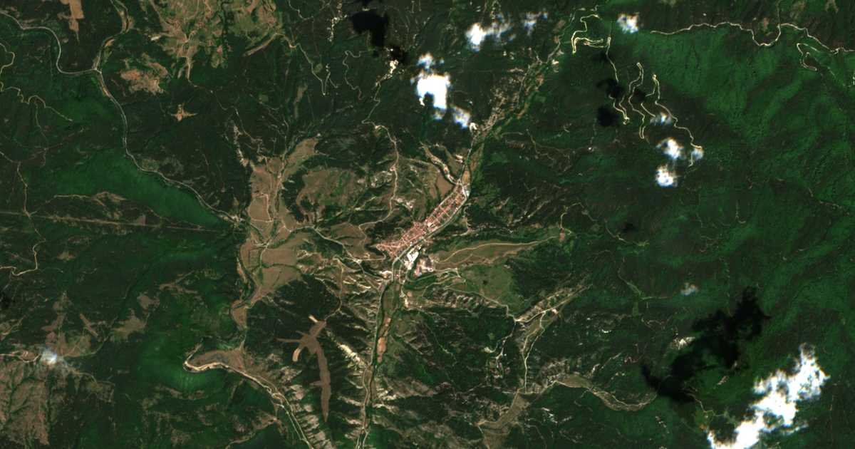 Satelitska karta: Elešnica