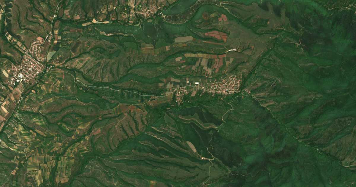 Satelitska karta: Janovo