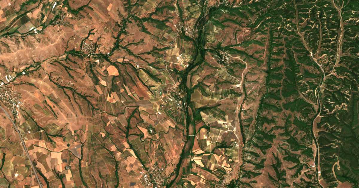 Satelitska karta: Zornica