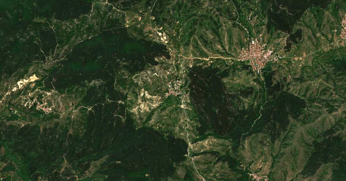 Satelitska karta: Fǎrgovo