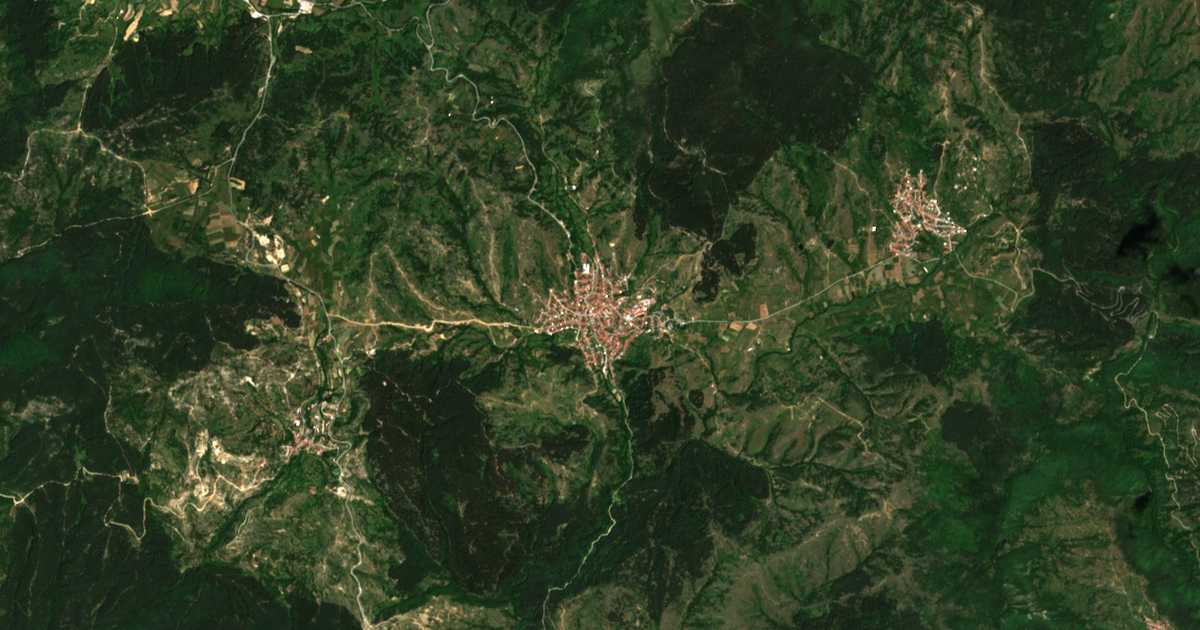 Satelitska karta: Kočan