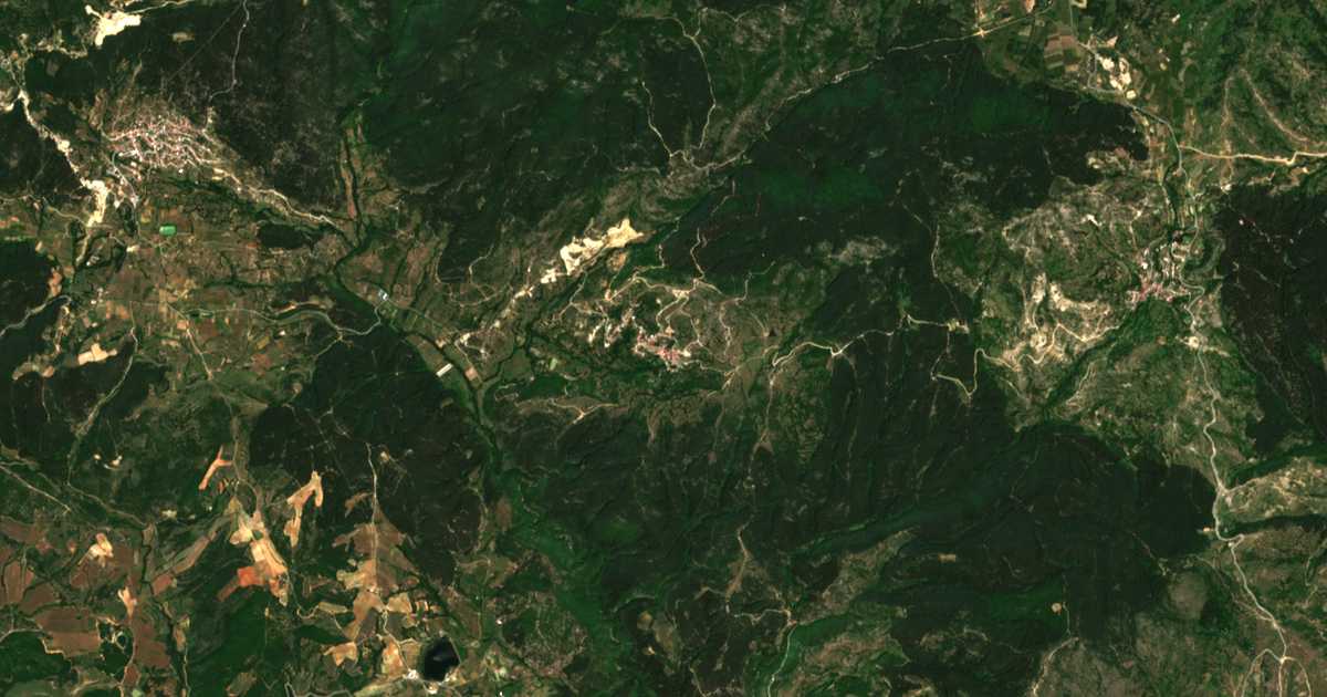 Satelitska karta: Kribul