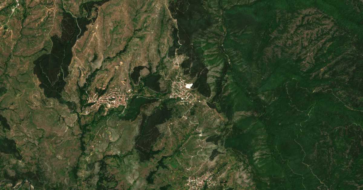 Satelitska karta: Tuhovišta