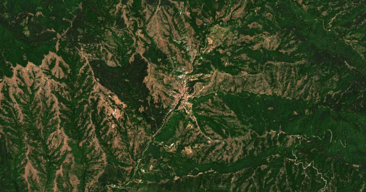 Satelitska karta: Dolno Osenovo