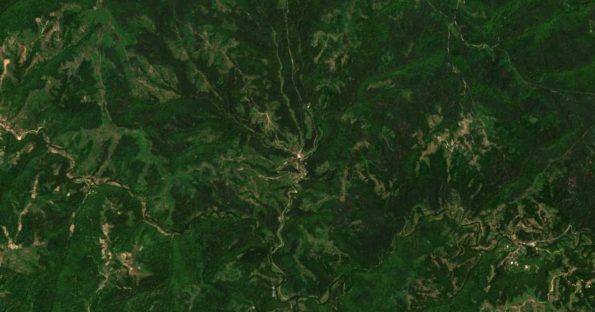 Satelitska karta: Dobri Laki