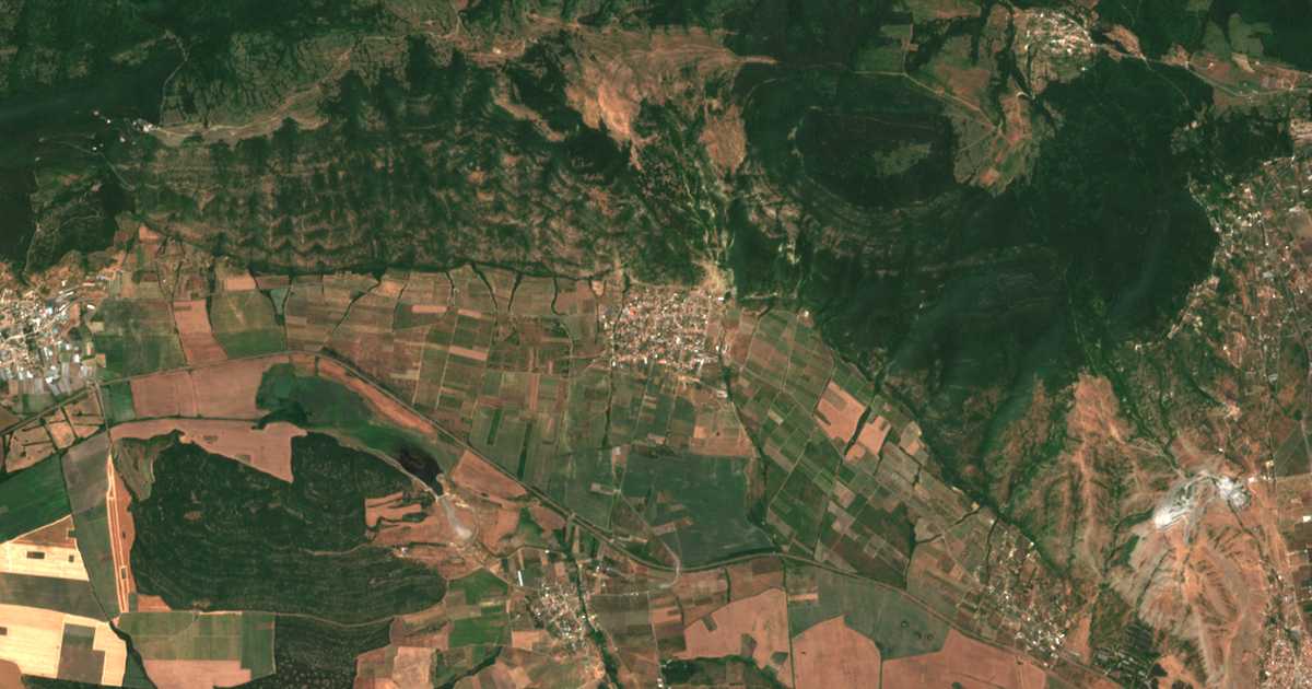 Satelitska karta: Karageorgievo