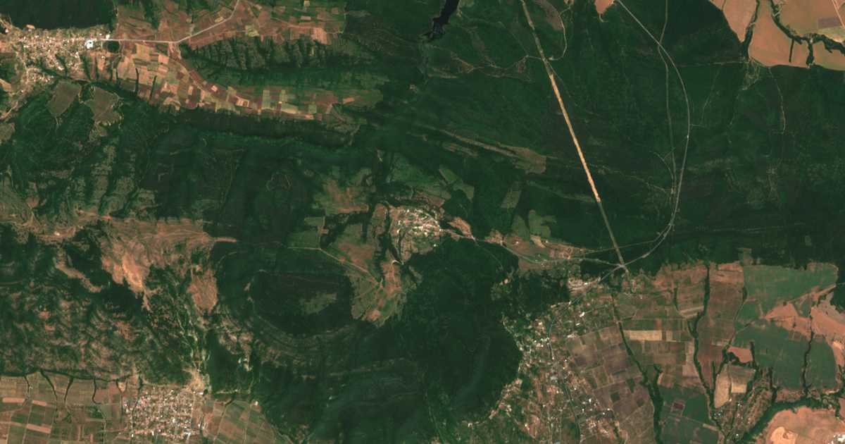 Satelitska karta: Zetjovo