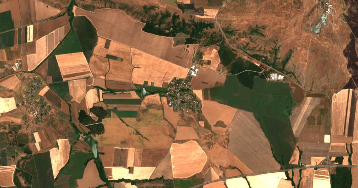 Satelitska karta: Krumovo Gradište