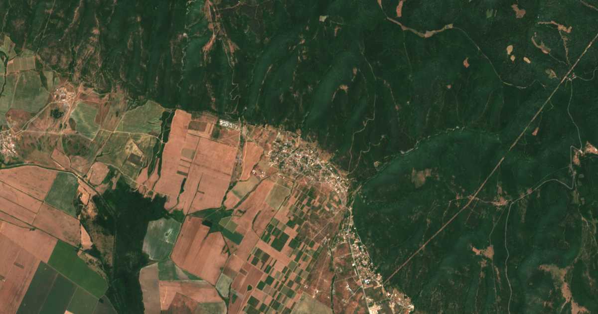 Satelitska karta: Košarica