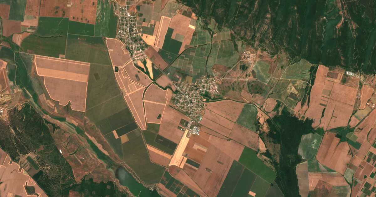 Satelitska karta: Orizare