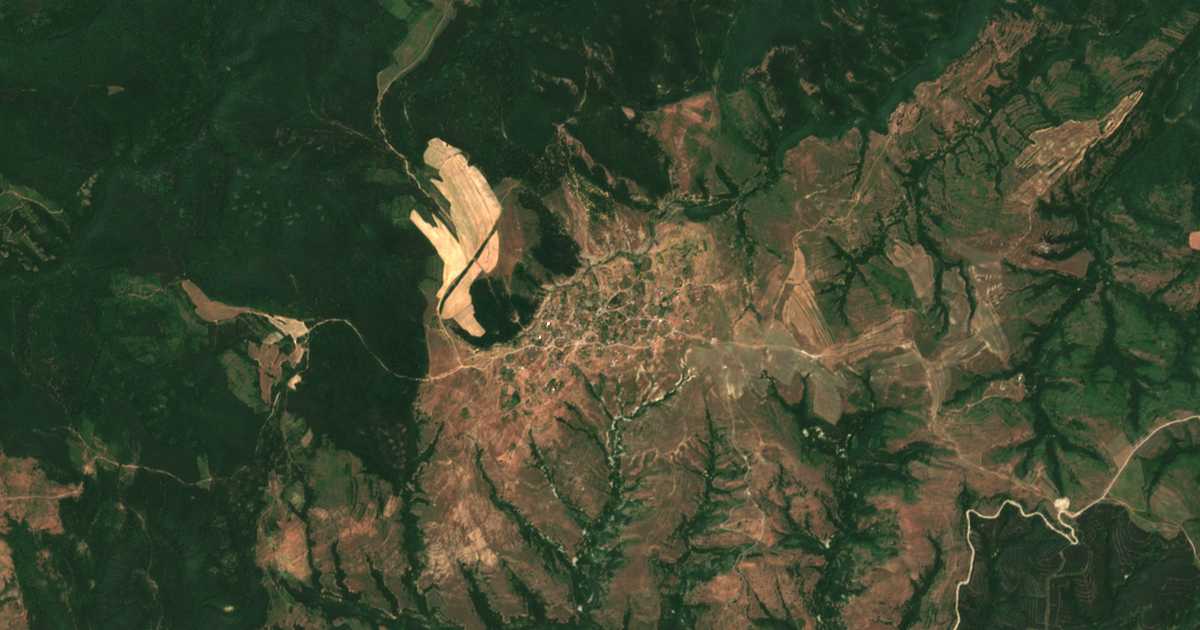 Satelitska karta: Kozičino