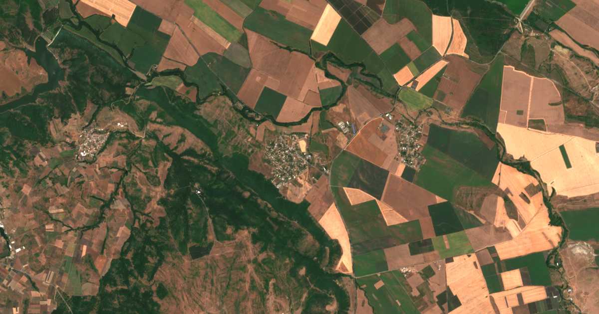 Satelitska karta: Medovo
