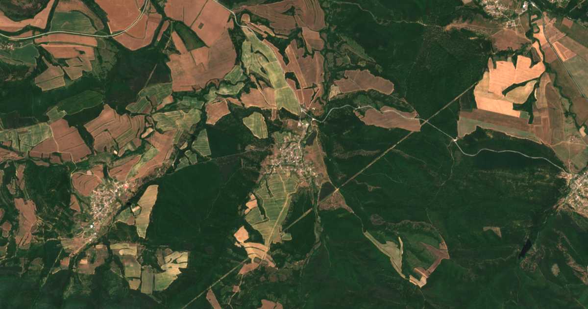 Satelitska karta: Čereša