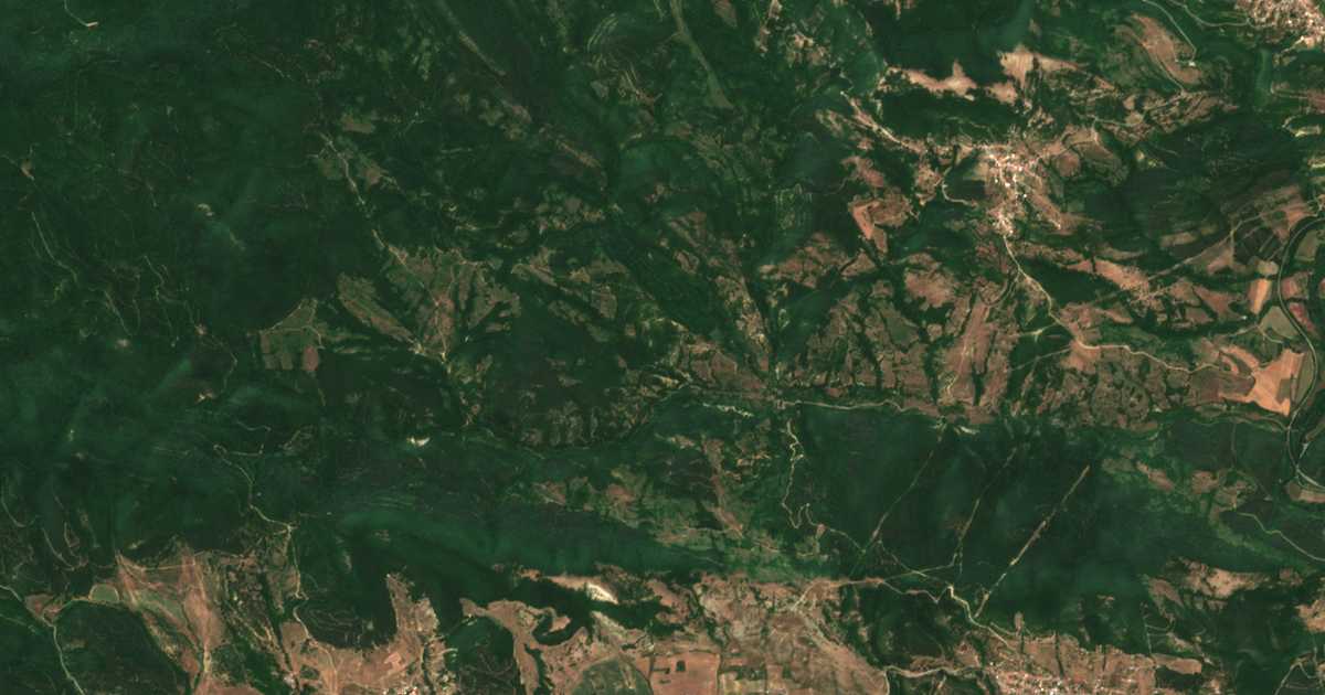 Satelitska karta: Djulja