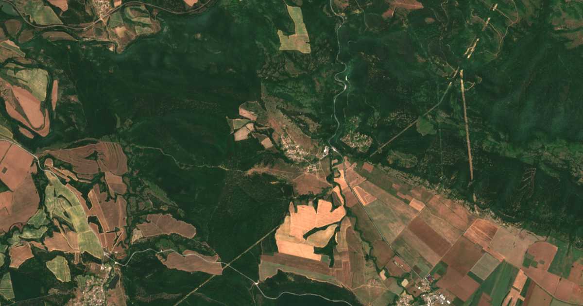 Satelitska karta: Šivarovo