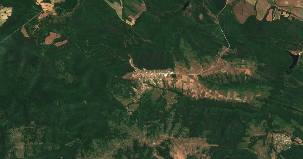 Satelitska karta: Zajčar