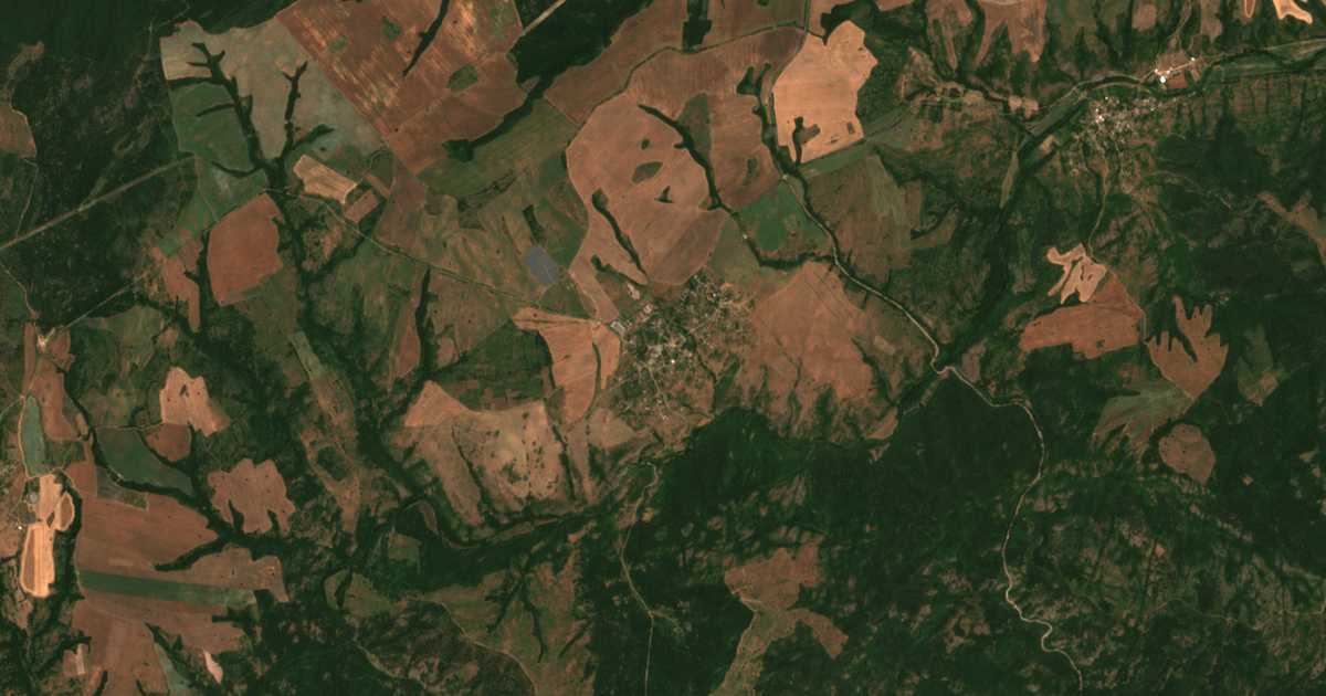 Satelitska karta: Bistrec