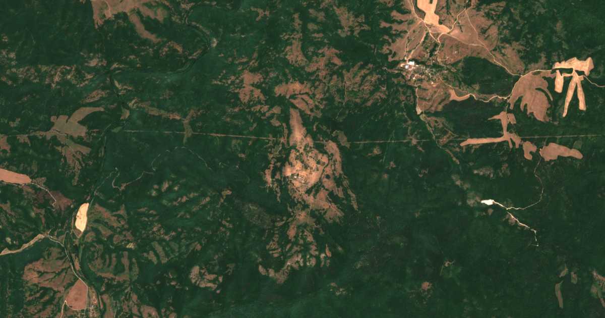 Satelitska karta: Varovnik