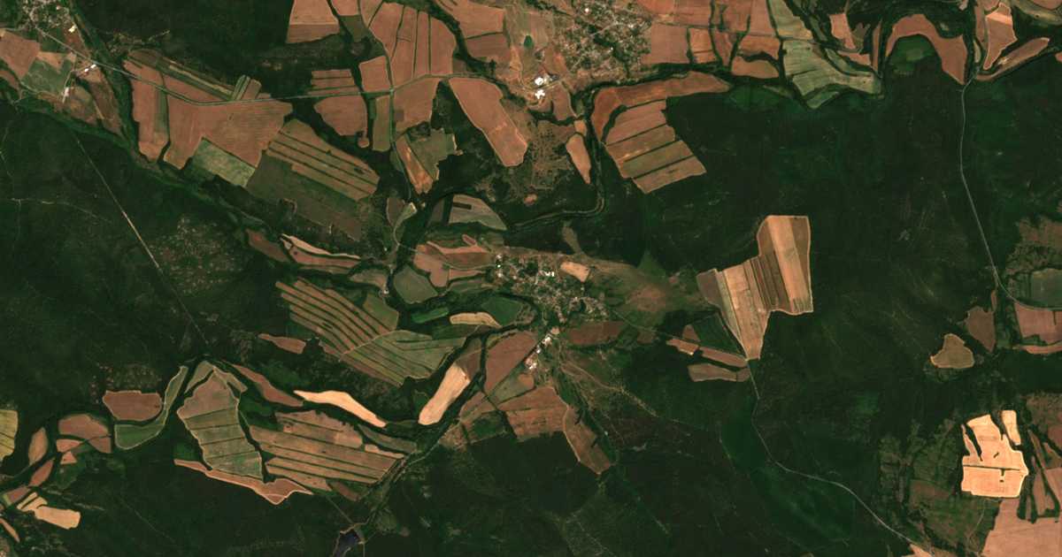 Satelitska karta: Beronovo