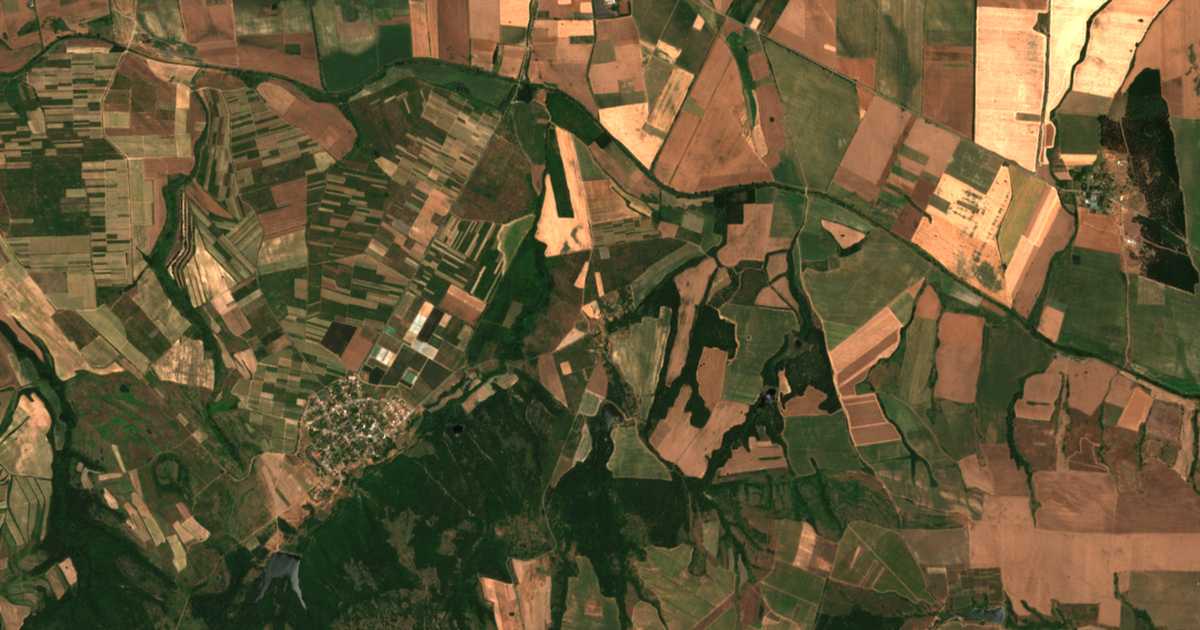 Satelitska karta: Lozica