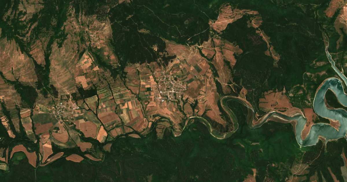 Satelitska karta: Manolič