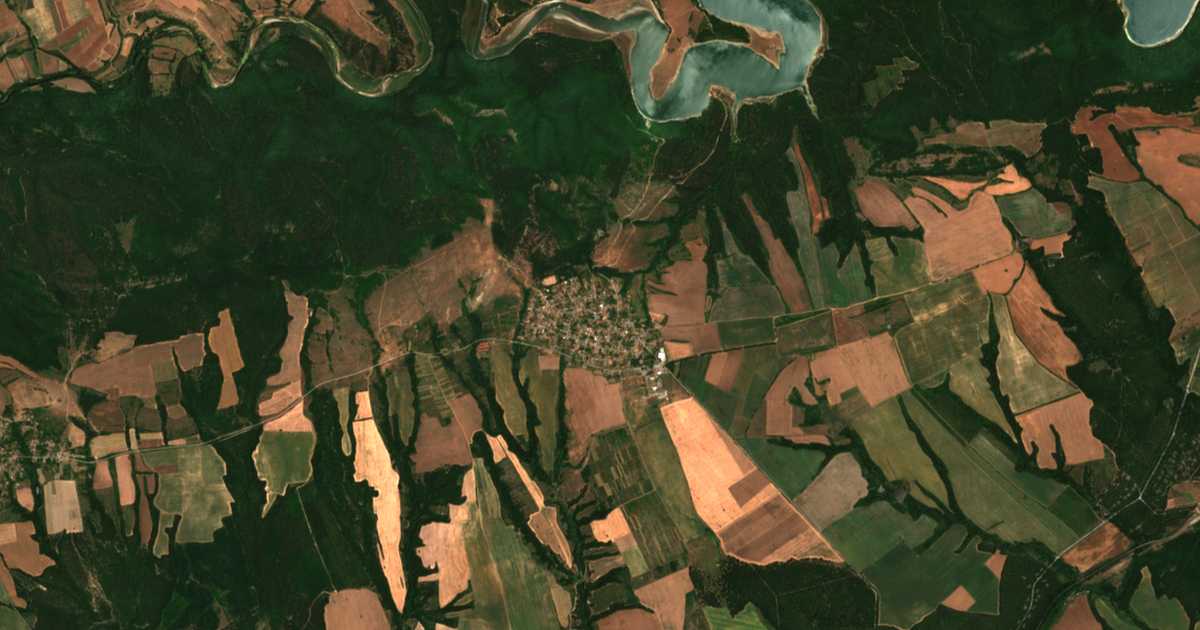 Satelitska karta: Podvis