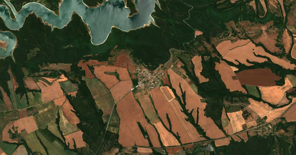 Satelitska karta: Prilep