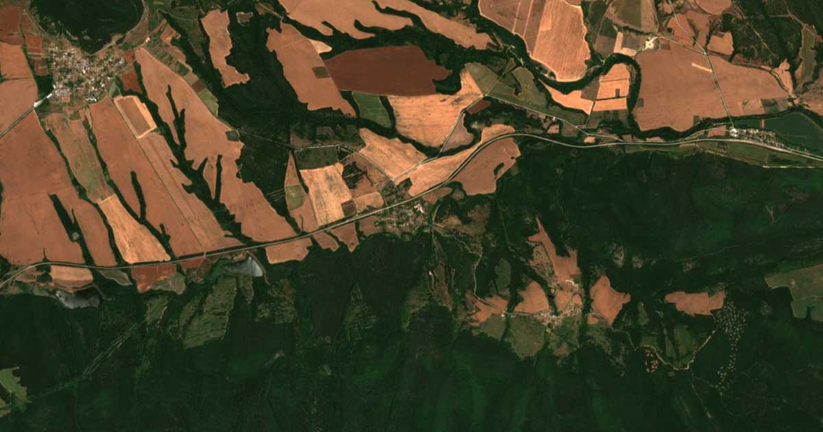 Satelitska karta: Vedrovo