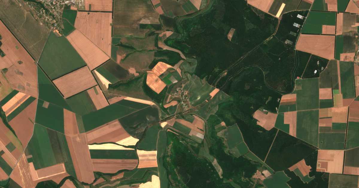 Satelitska karta: Novo Botevo