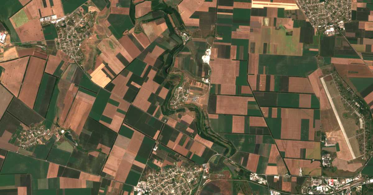 Satelitska karta: Vračanci