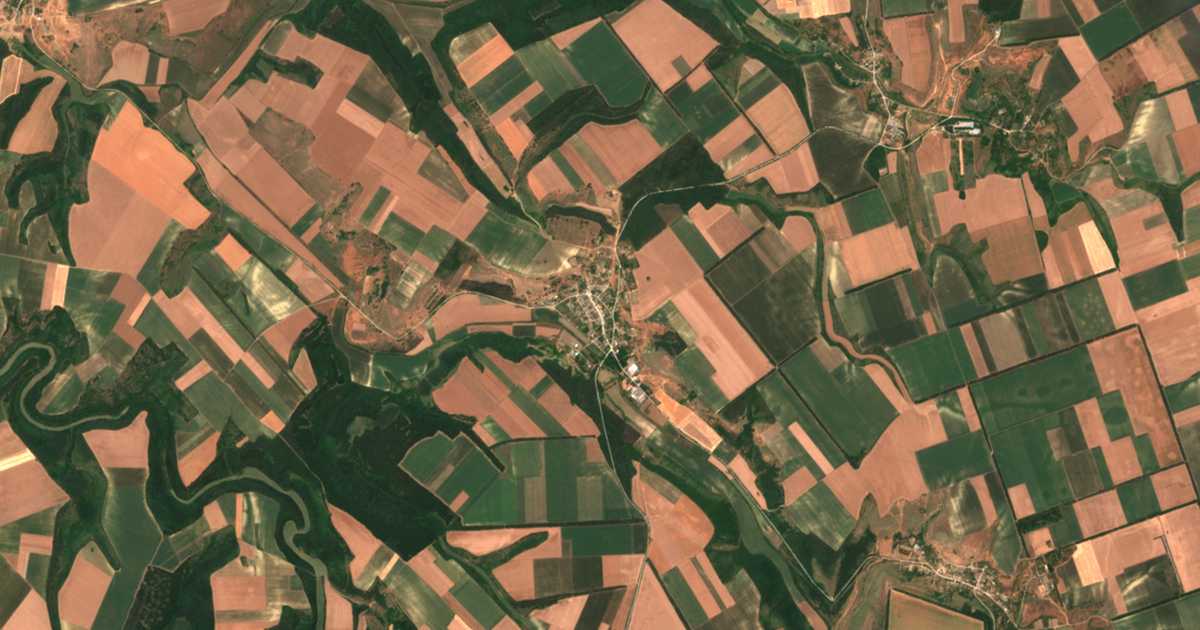 Satelitska karta: Koriten