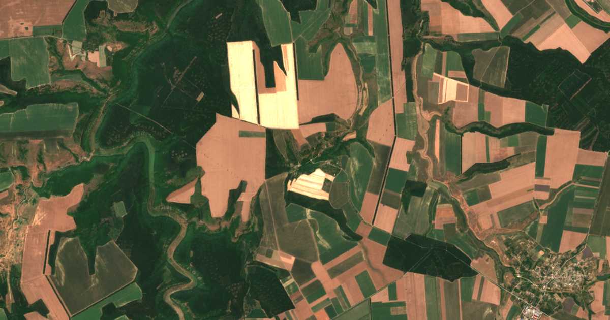 Satelitska karta: Zimnica