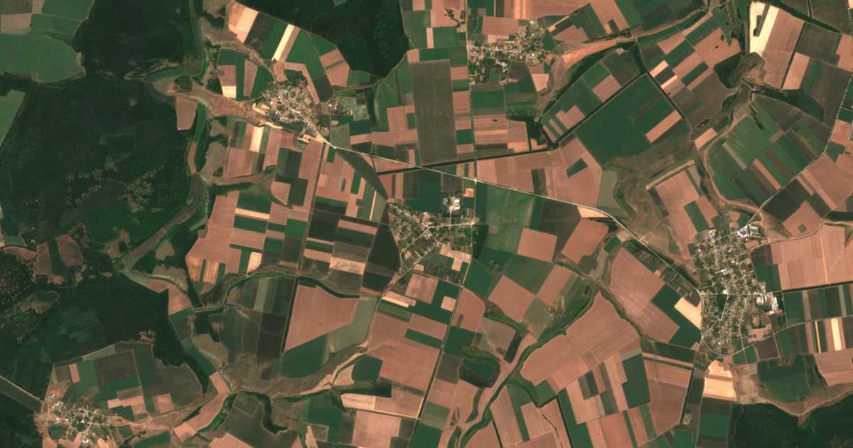 Satelitska karta: Kladenci