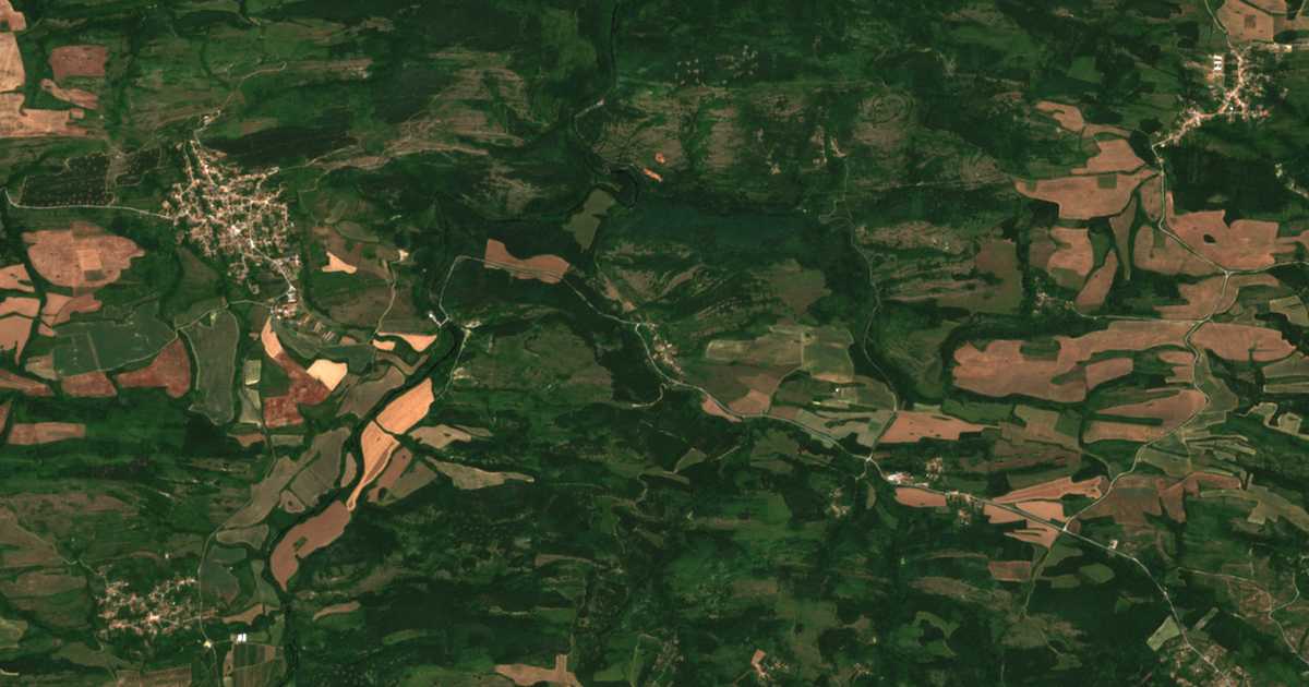 Satelitska karta: Čukovo