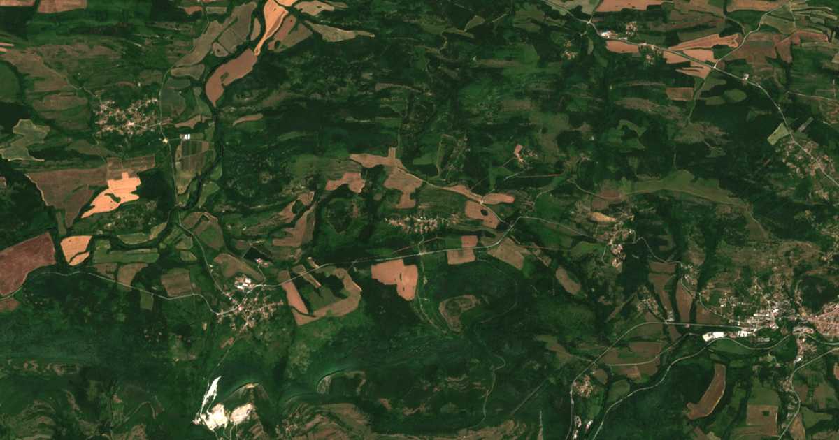Satelitska karta: Karaivanca