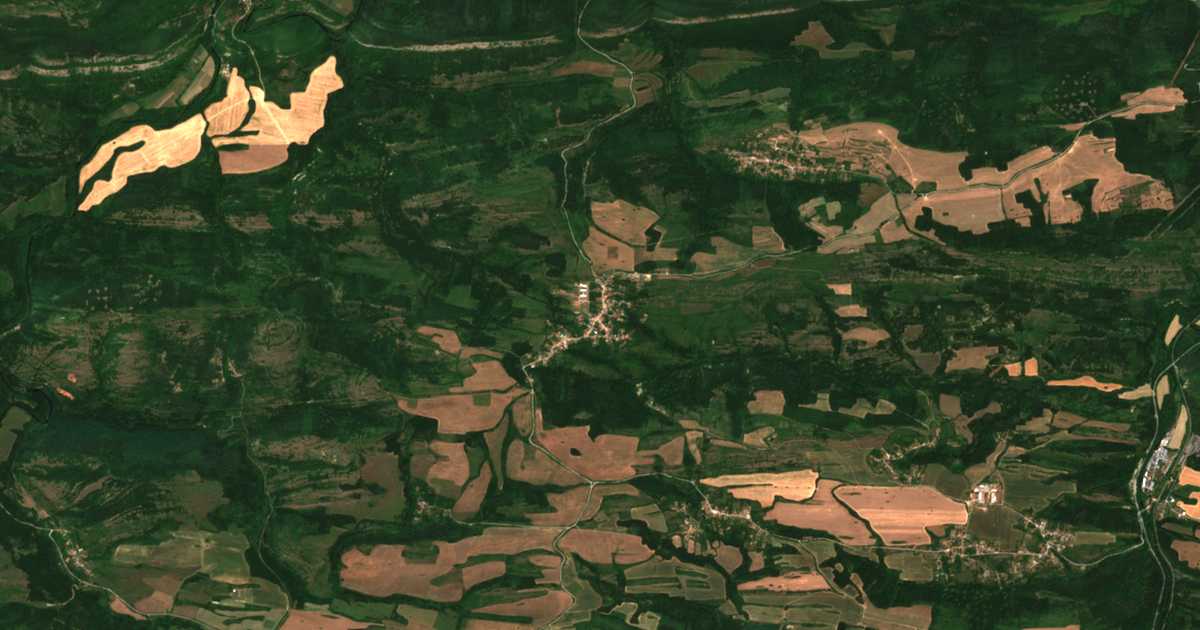 Satelitska karta: Kereka