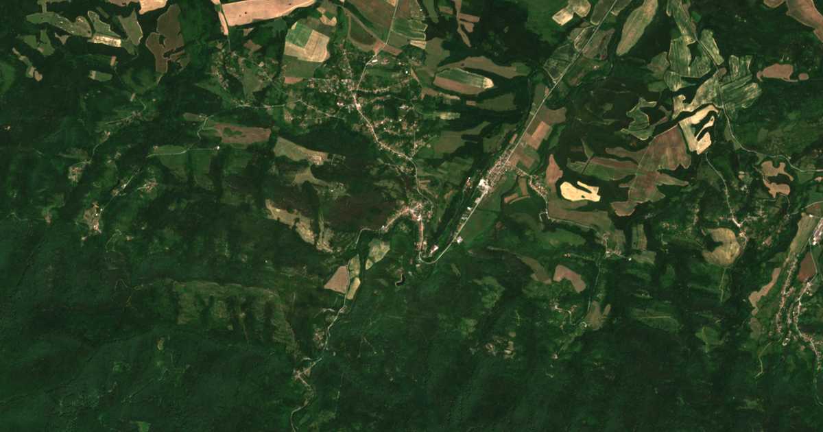 Satelitska karta: Batoševo