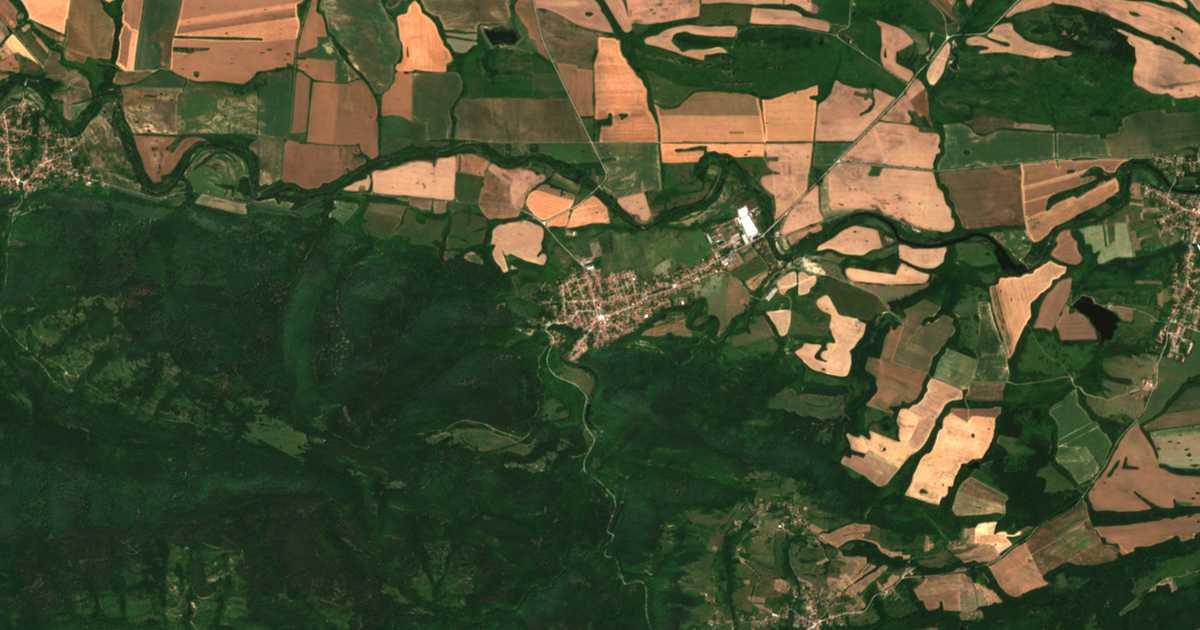Satelitska karta: Gradnica